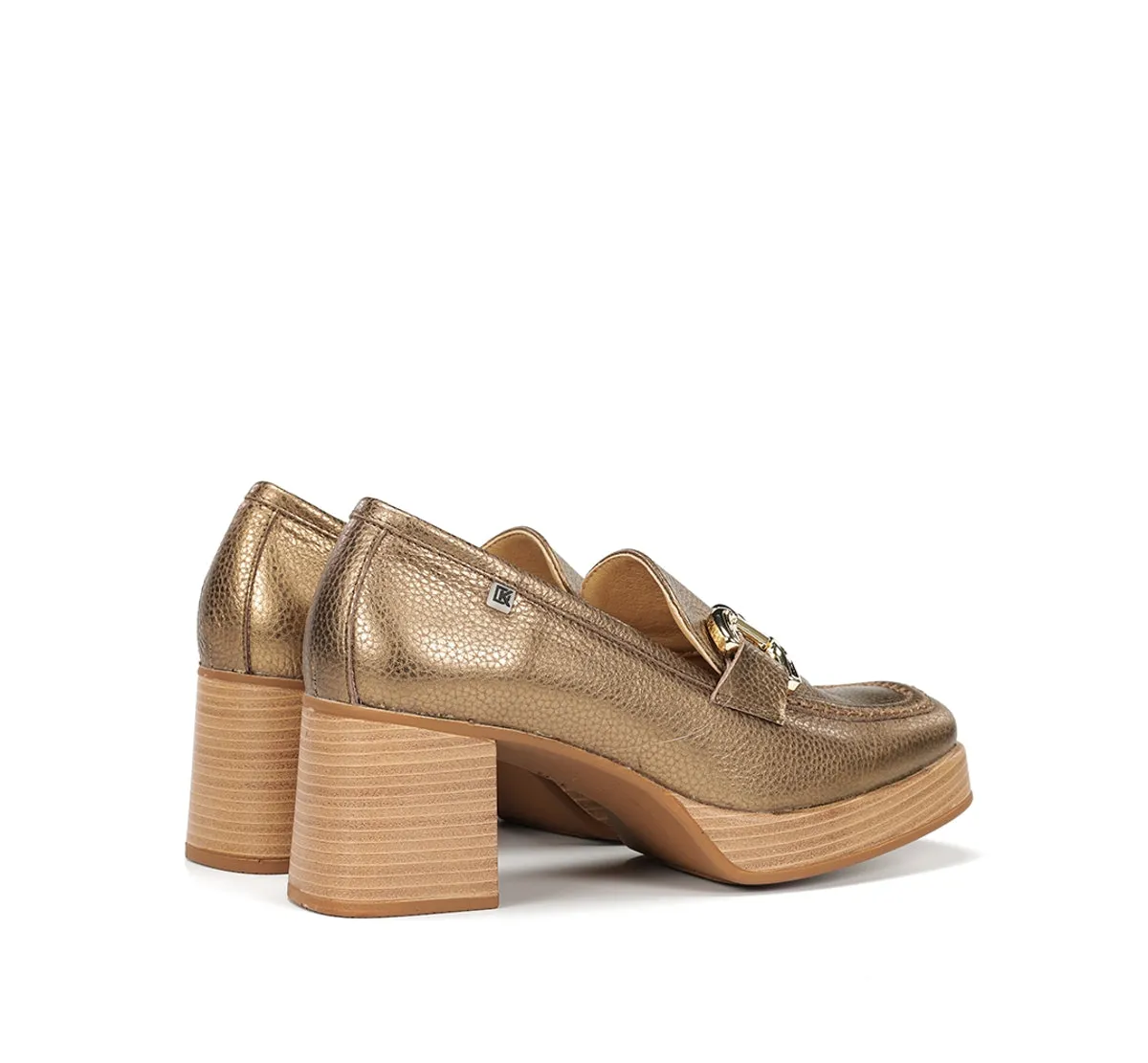 Dorking Cristel D9438 mocassini donna marroni plateau