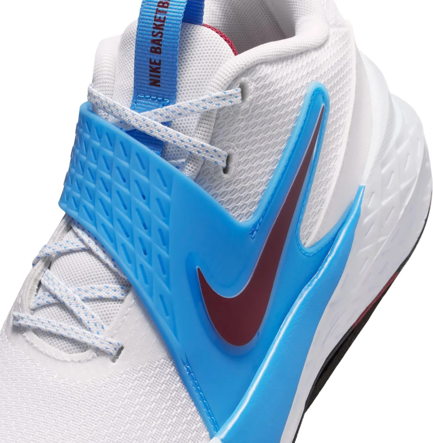 Nike Team Hustle D 12 scarpe basket bambino con strappo