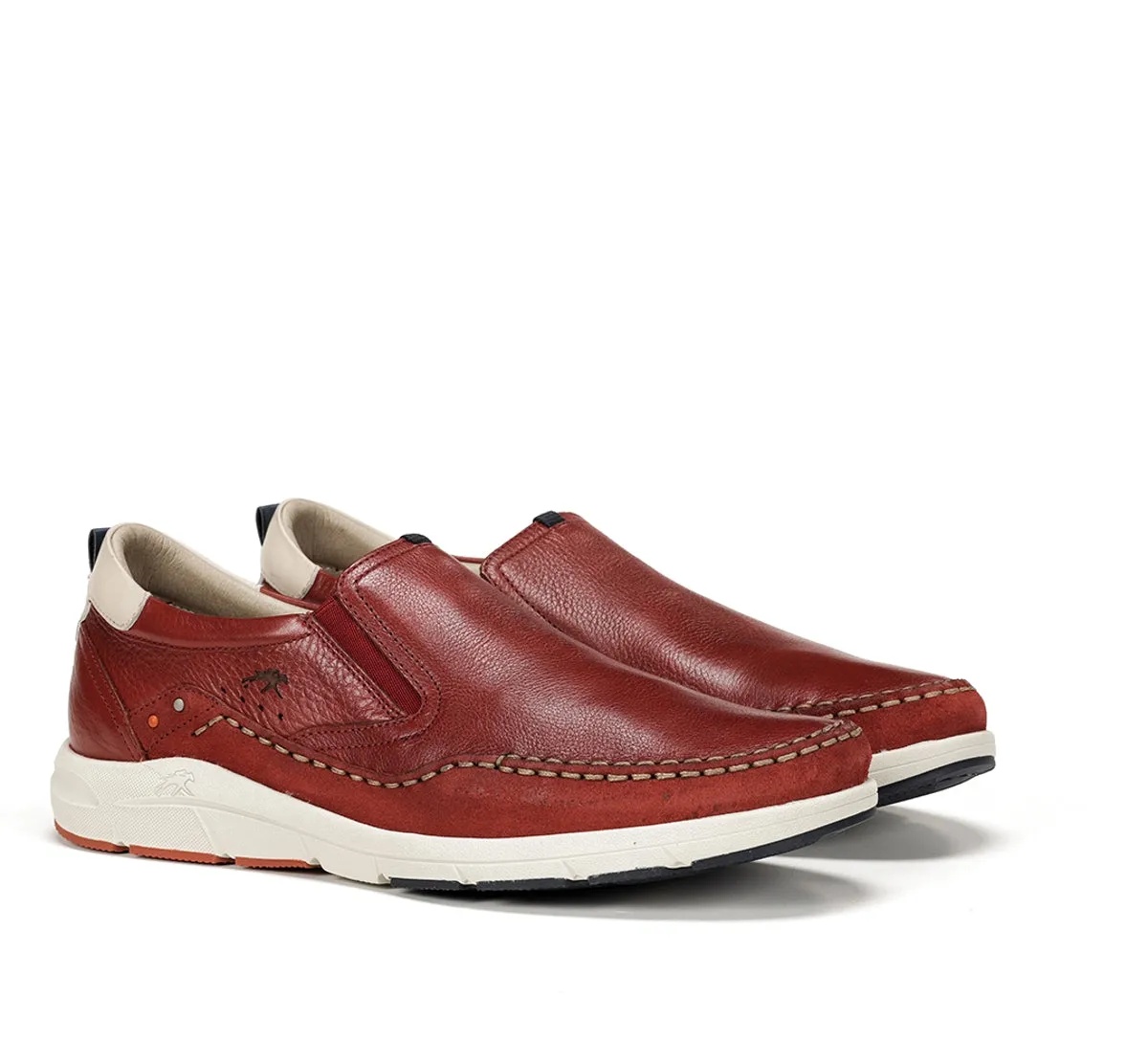 Fluchos Kai F1985 slip on uomo rosse senza lacci