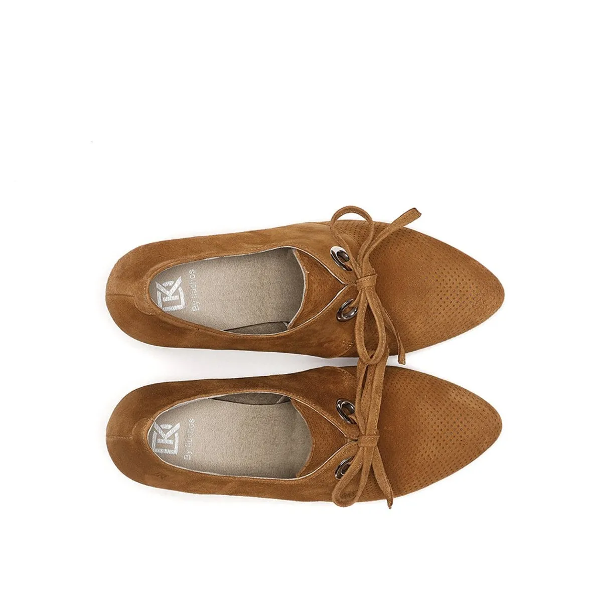 Fluchos Dorking Tian D8738 decollete tacco marrone