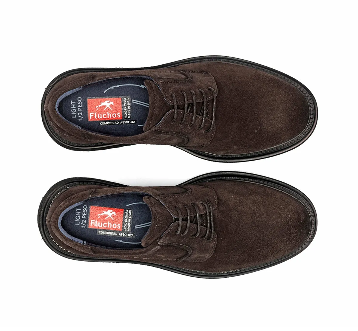 Fluchos Lincon F2054 scarpe uomo marrone cucite