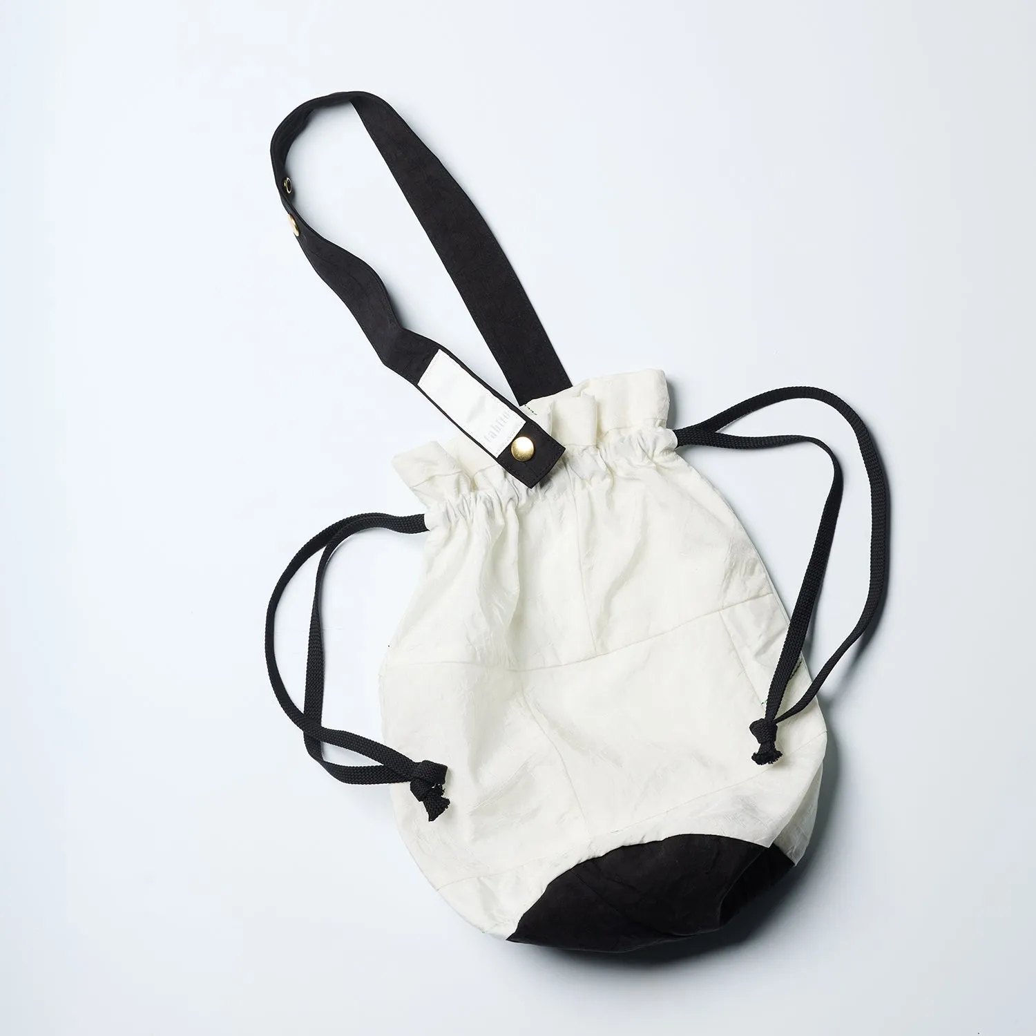 Tabito AIRbag tabito65 sacca portascarpe bianco-nera nylon