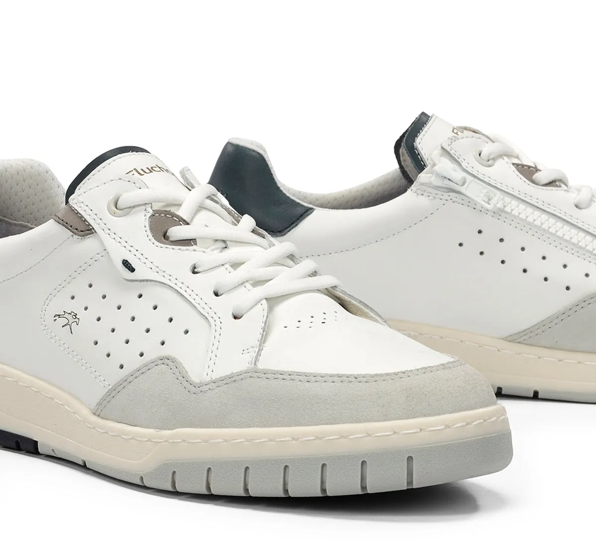 Fluchos Roger F2153 Sneakers Grigie Uomo Pelle