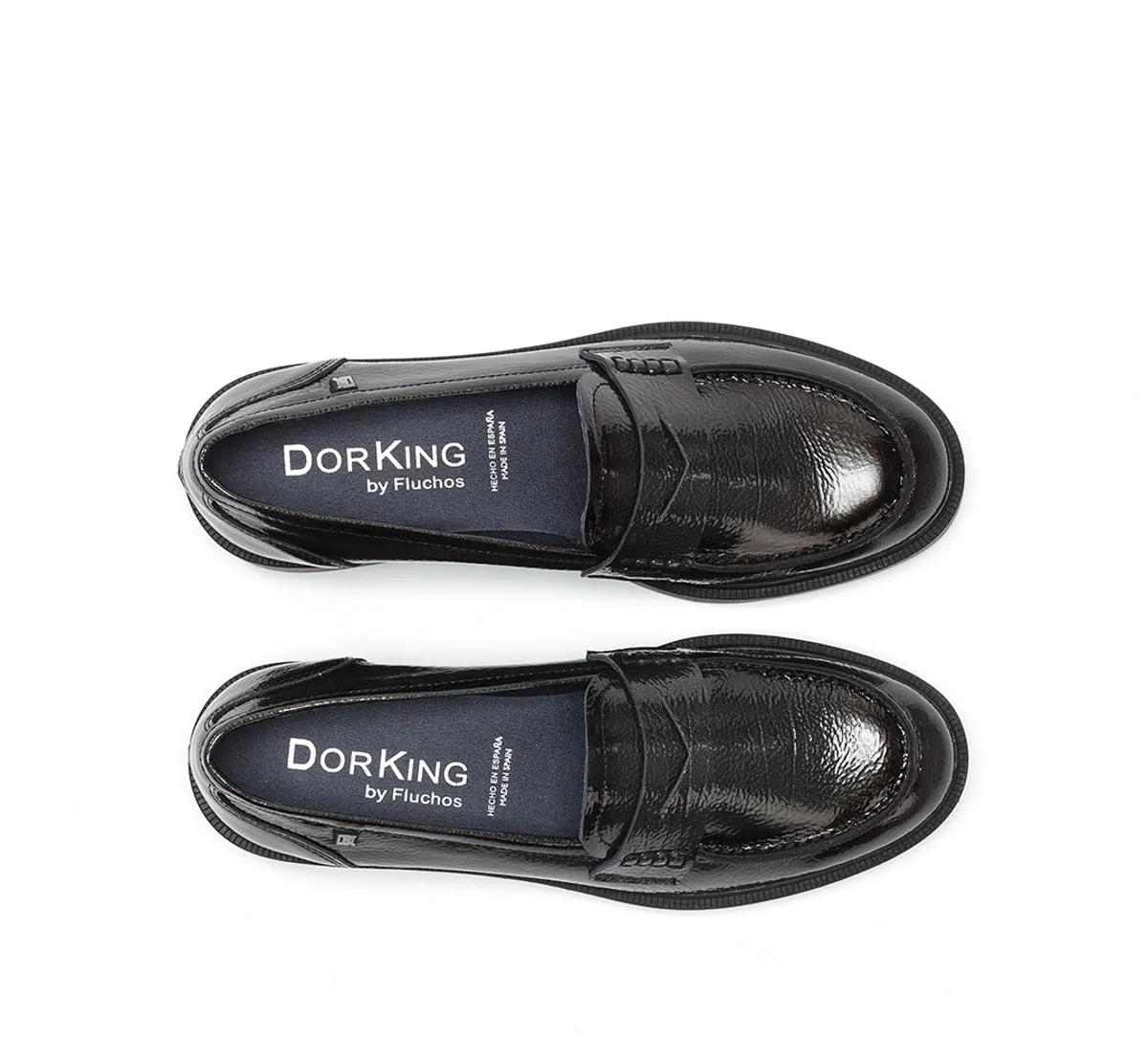 Fluchos Idaly D9380 Mocassini Donna Grigio Elegante