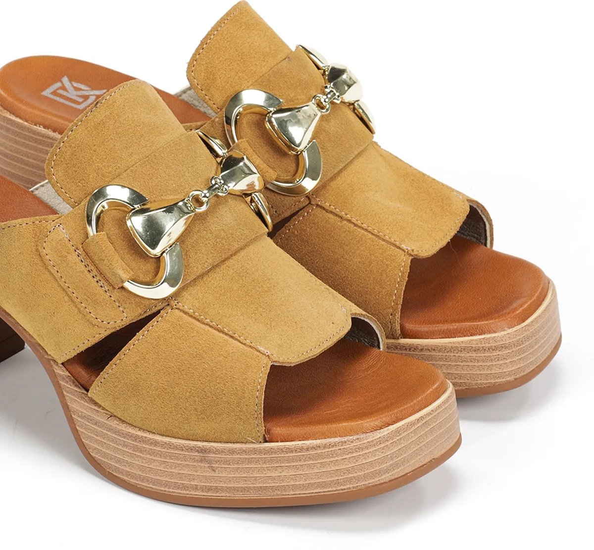 Fluchos Diamond D9284 sandali donna marrone tacco