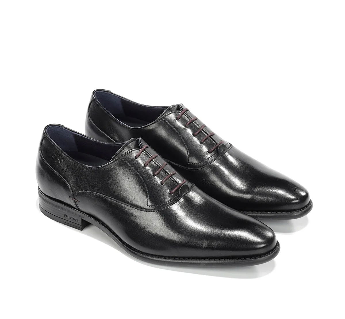 Fluchos Alex 9209 scarpe eleganti uomo nere cerimonia