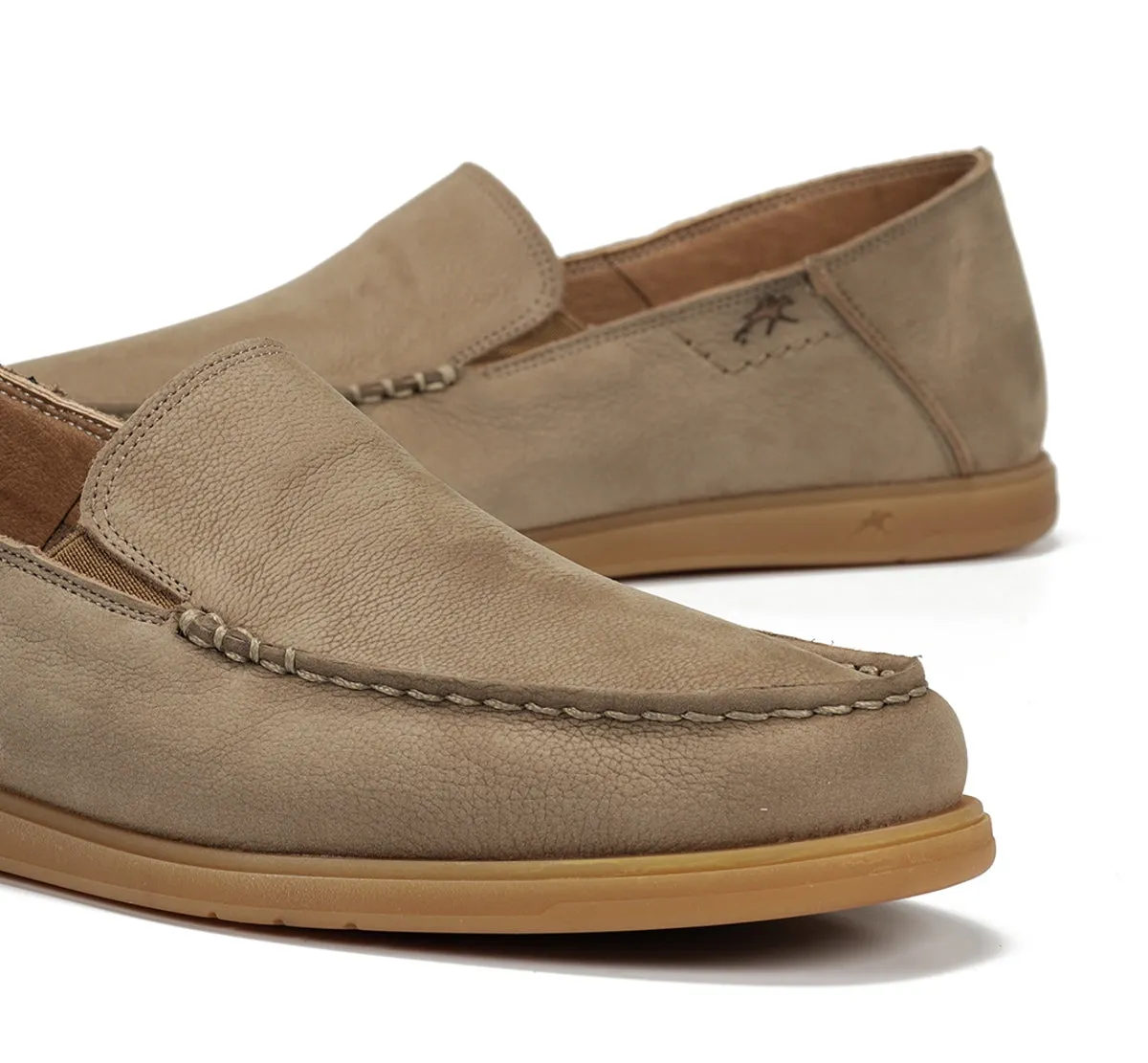Fluchos Tribal F2193 mocassini uomo marroni