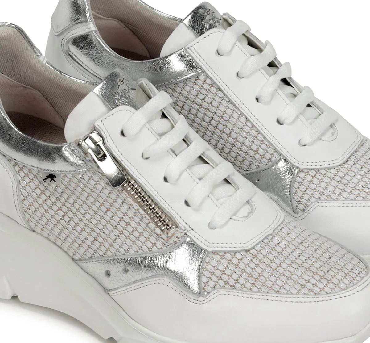 Fluchos Olas F1660 sneakers donna bianche zeppa