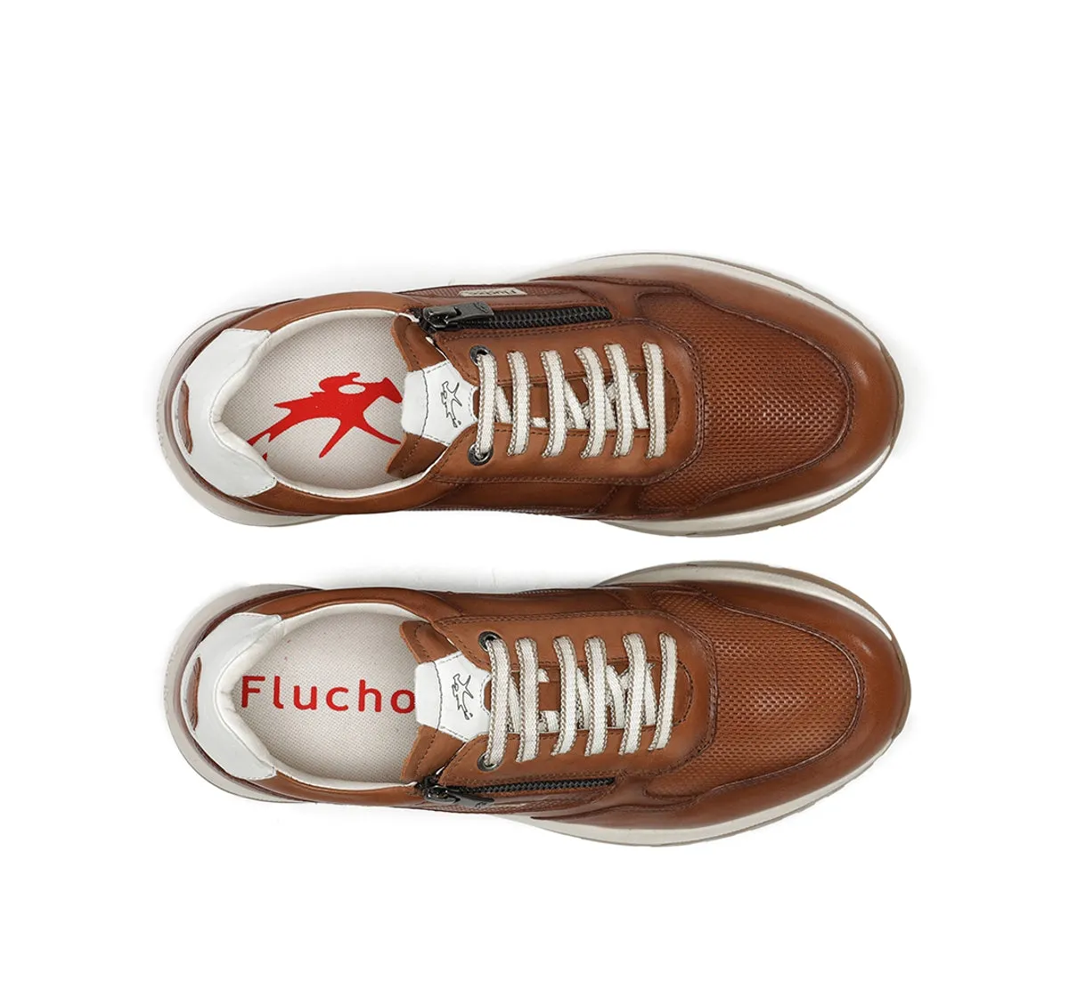 Fluchos Karter F2405 Sneakers Marrone Uomo Leggere