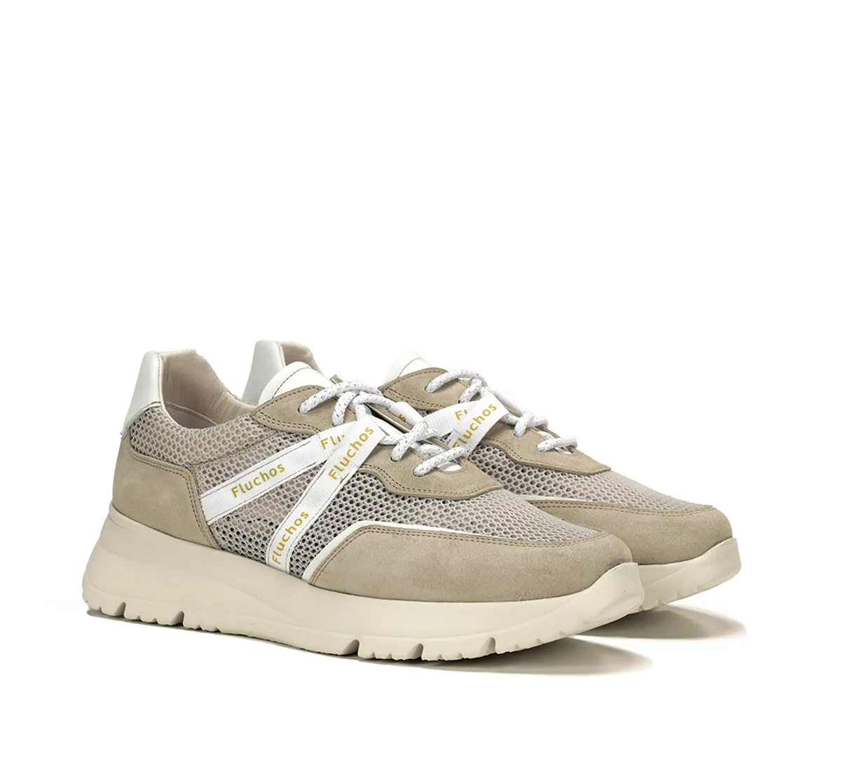 Fluchos Eira F1683 sneakers donna taupe casual