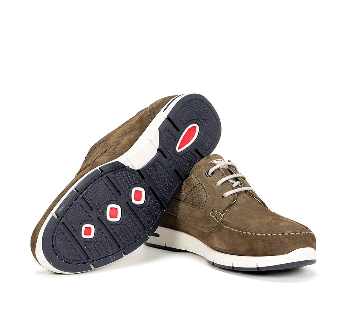 Fluchos Yannic F1695 scarpe uomo marrone stringate