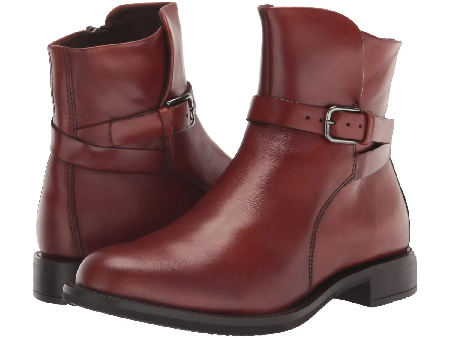 Ecco Sartorelle 25 stivaletti donna 35 EU neri fibbia