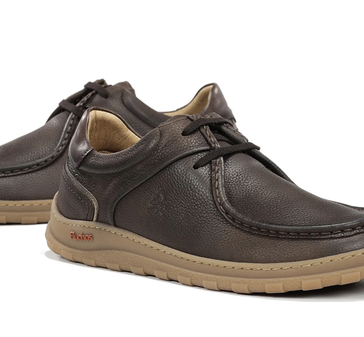 Fluchos Jerry F2506 sneakers uomo marroni pianta larga