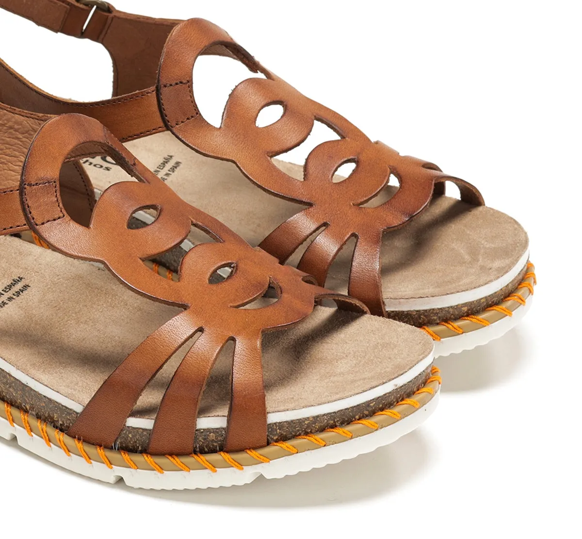 Fluchos Sport D9322 sandali marroni donna leggeri