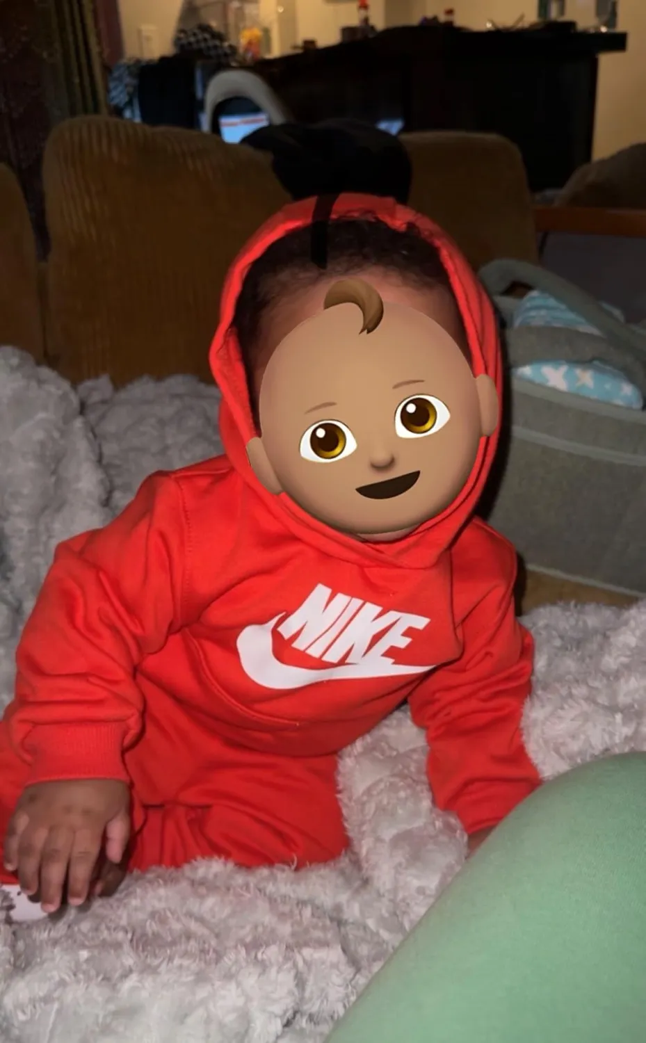 Nike Club Fleece tuta bambini beige felpa