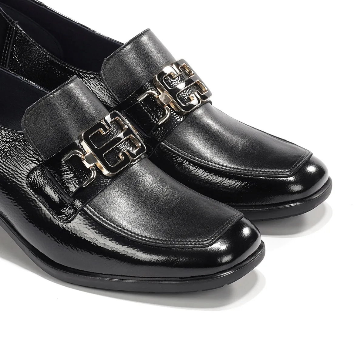 Dorking Ikia D9774 mocassini donna neri ufficio