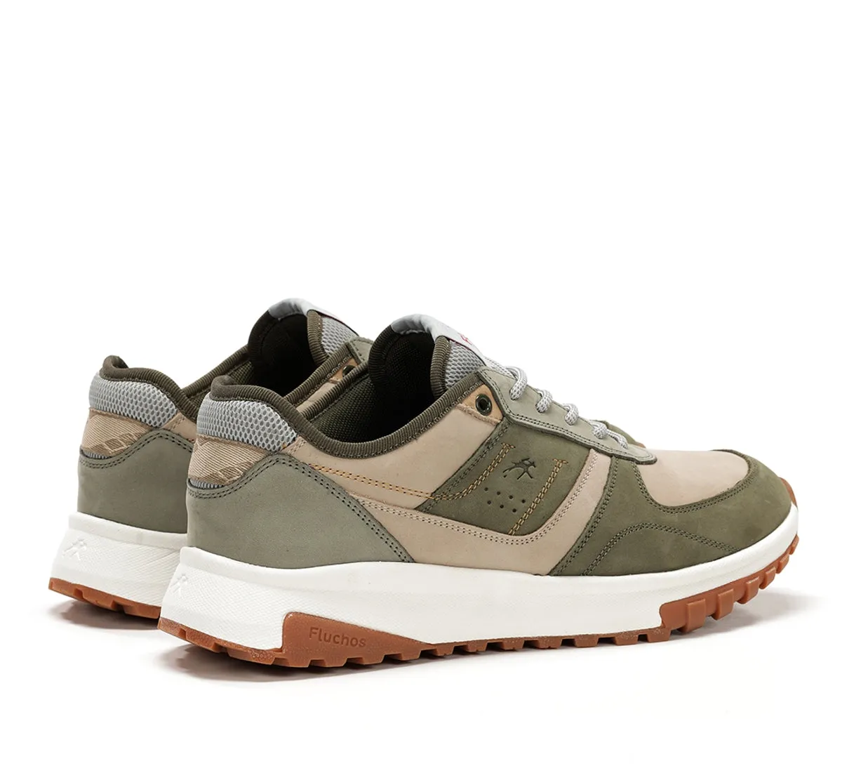 Fluchos Arion F2012 Sneakers Uomo Verdi Ammortizzate