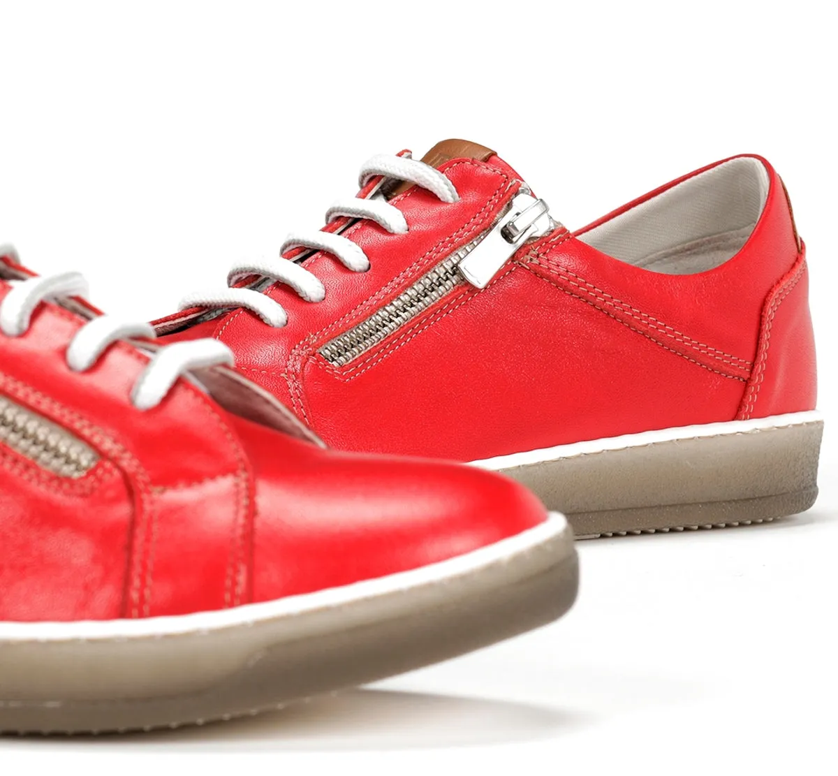 Fluchos Karen D8225 sneakers donna rosse sportive