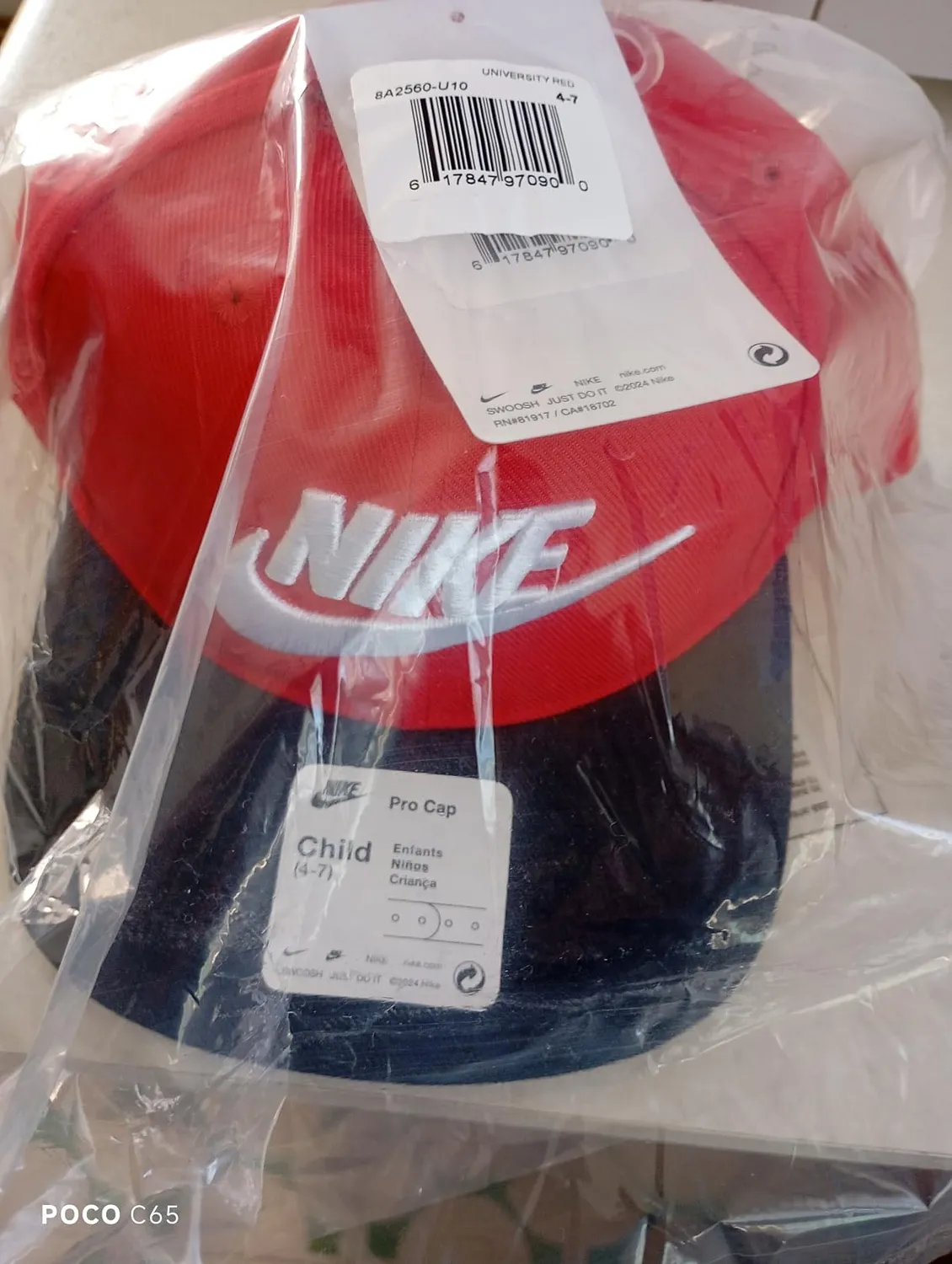 Nike True Limitless Snapback berretto University Red