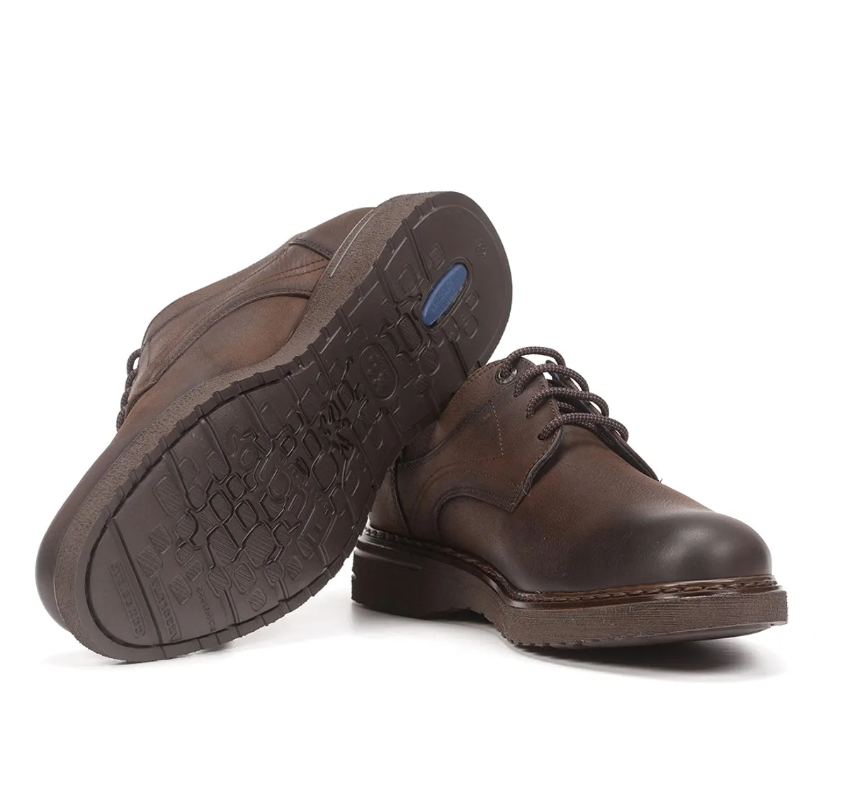 Fluchos Warrior F1240 scarpe uomo marroni cerate