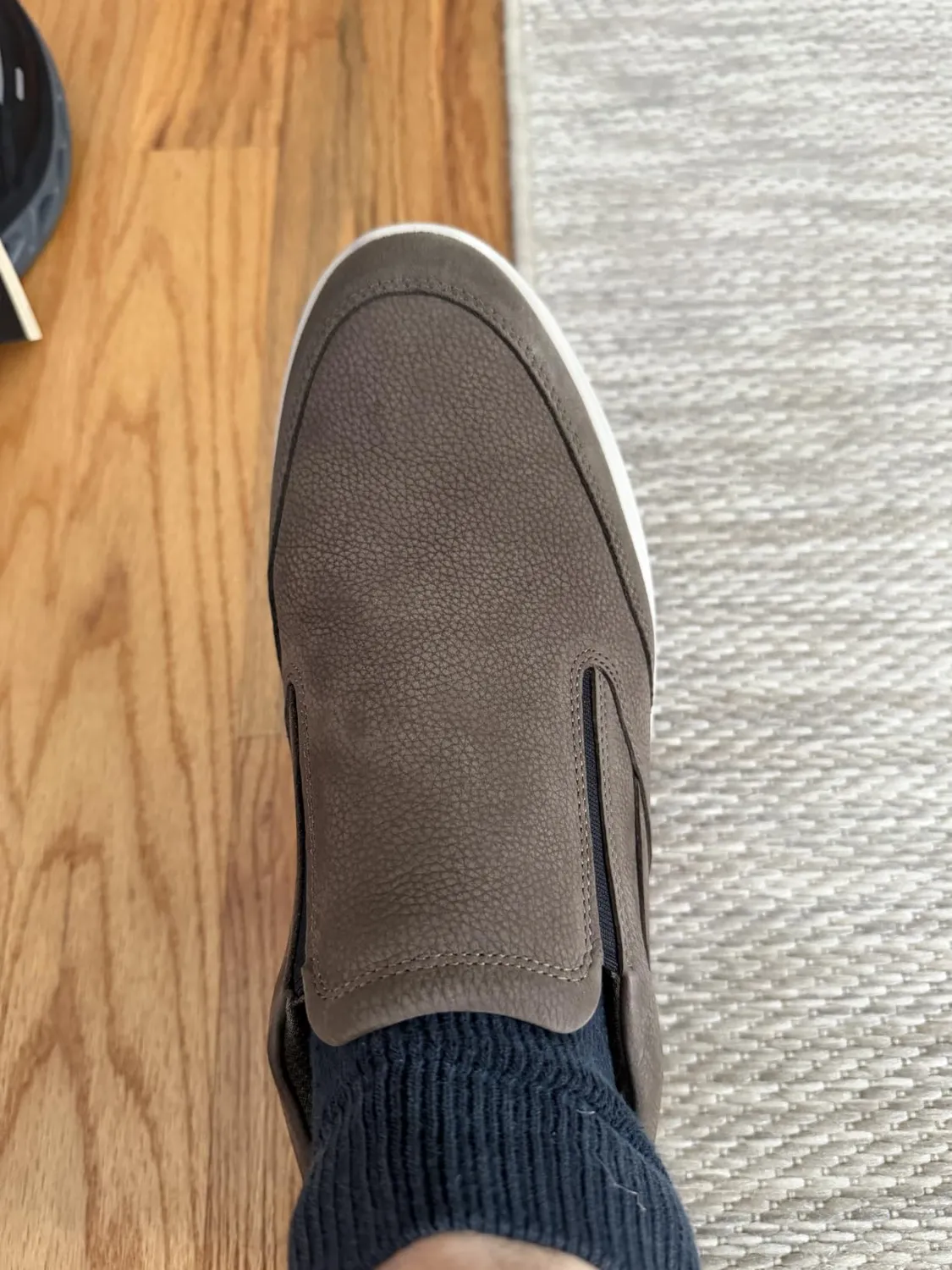 Ecco City Stride Slip-on sneakers uomo pelle