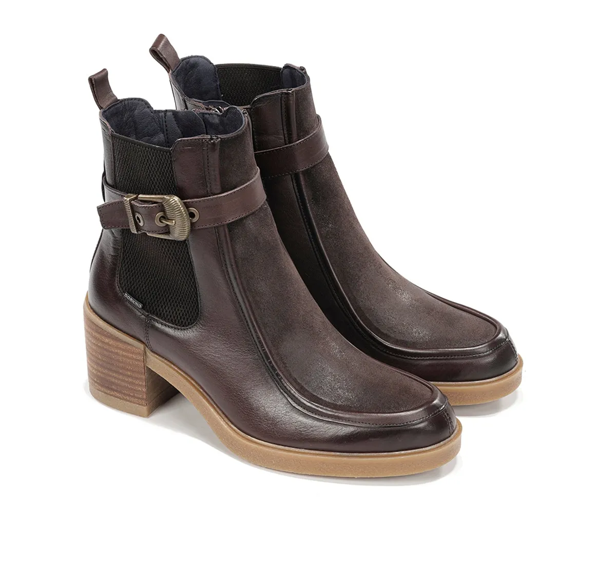 Dorking Aroma D9755 tronchetti marrone donna