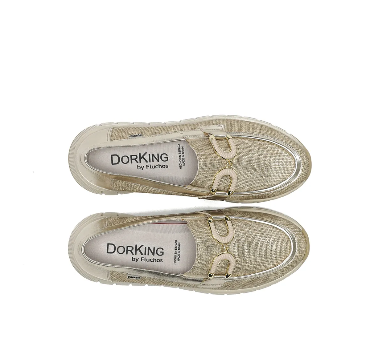 Dorking Kloss D9636 mocassini donna taupe sportivi
