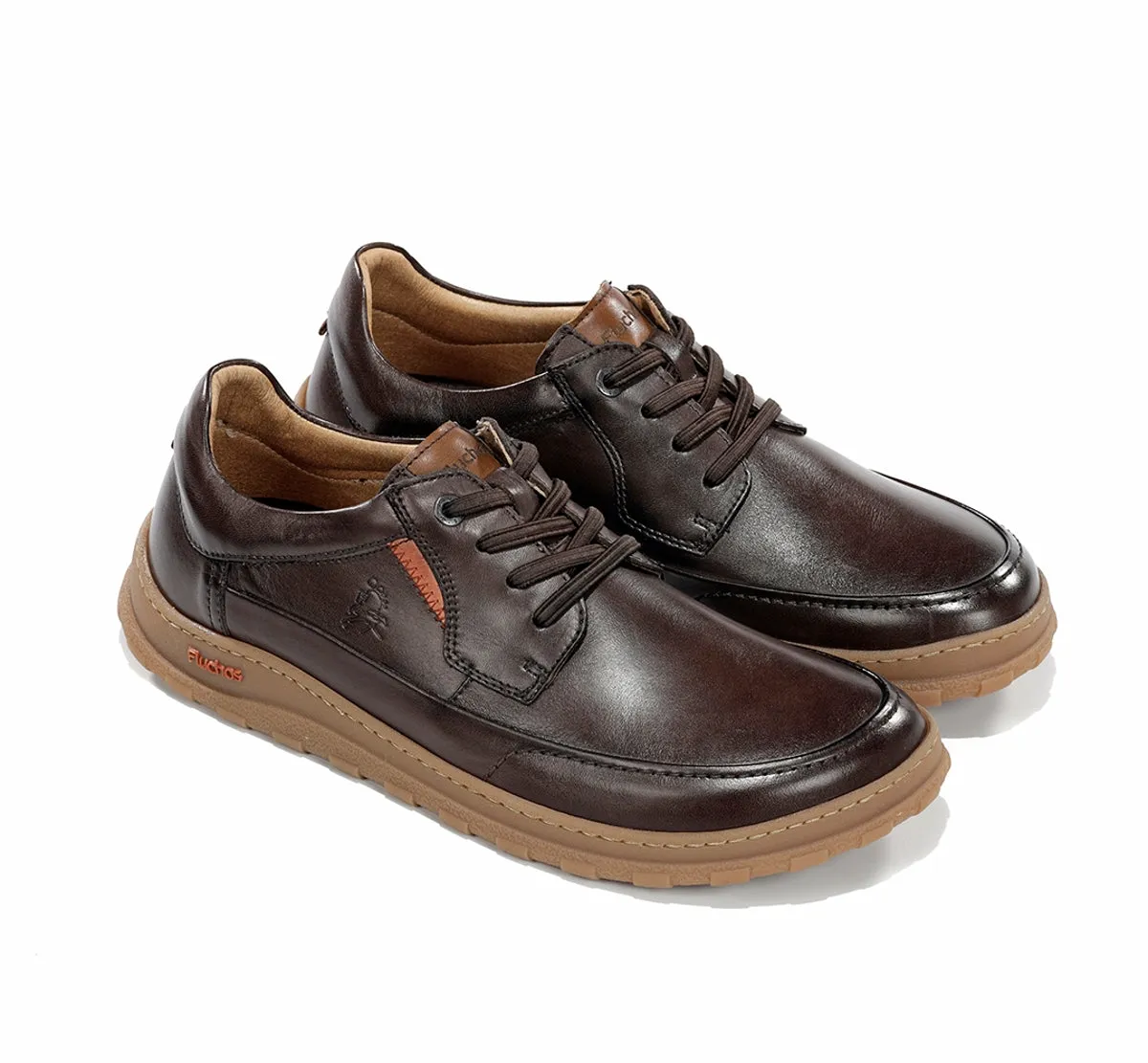 Fluchos Jerry F2504 scarpe marroni uomo pianta larga