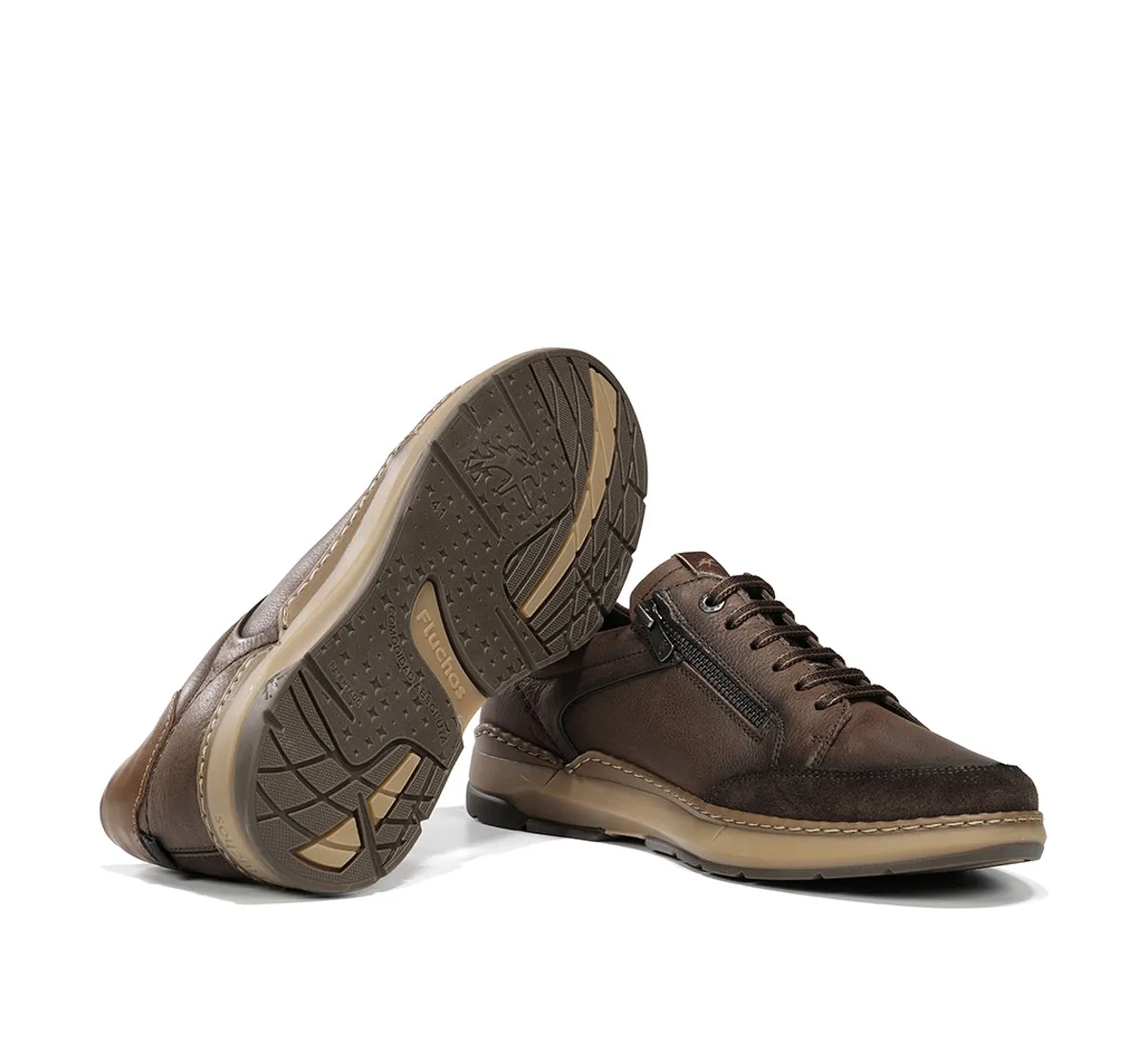 Fluchos Jeff F2510 Scarpa Uomo Marrone Casual