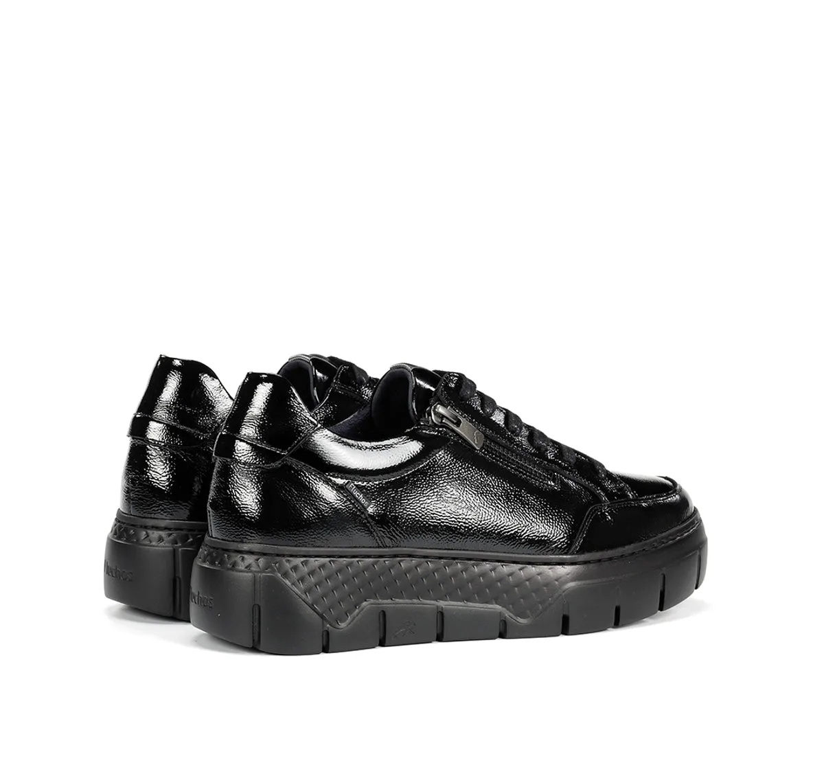 Fluchos Ilia F2306 sneakers donna nere con zeppa