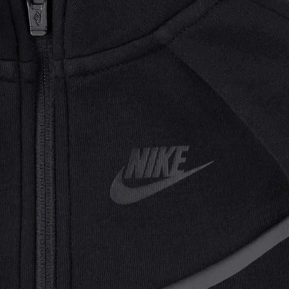 Nike Tech Fleece tuta bambino felpata nero