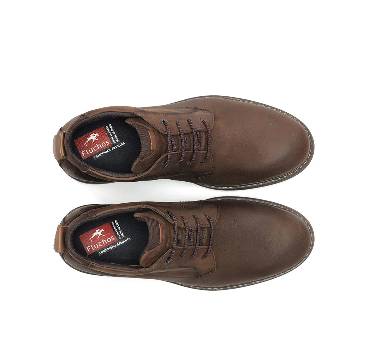 Fluchos Truman F1593 stivaletti marroni uomo