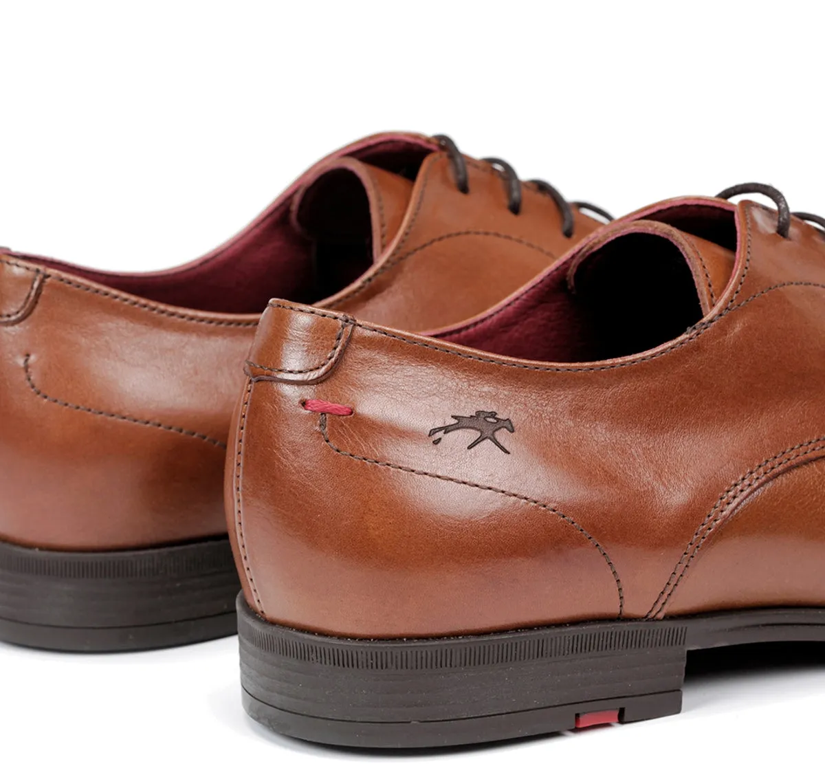 Fluchos Adam F0842 scarpe stringate uomo marroni pelle