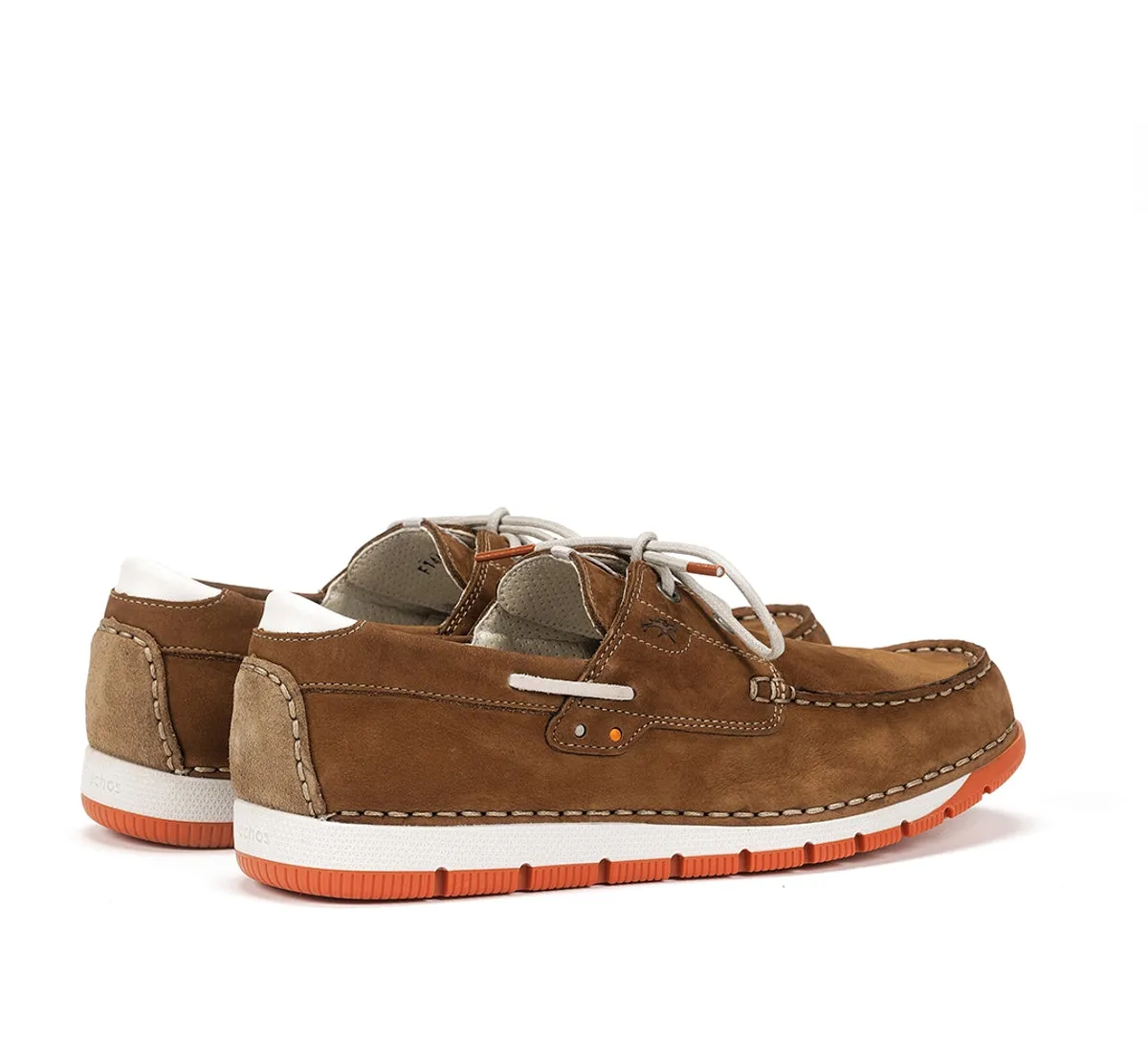 Fluchos Andrey F1448 scarpe barca uomo marrone
