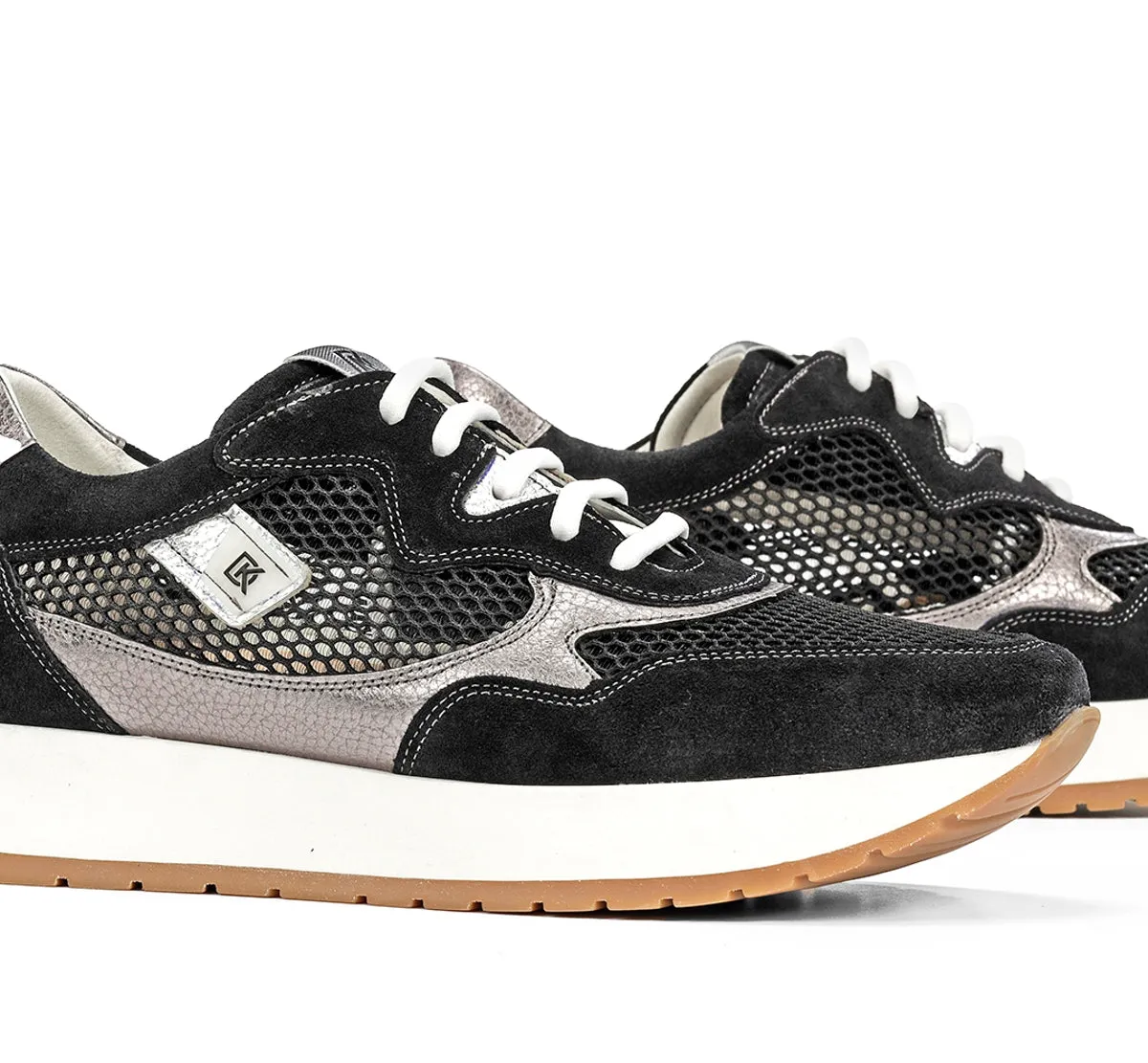 Fluchos Split D9473 sneakers donna nere antiscivolo