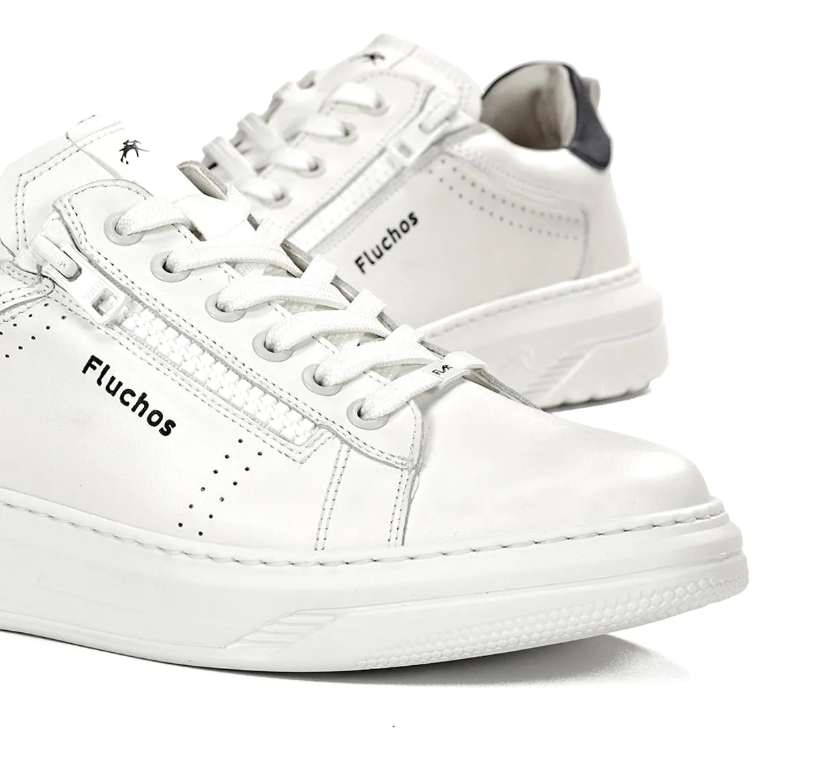Fluchos Boston F1965 sneakers uomo bianche leggere