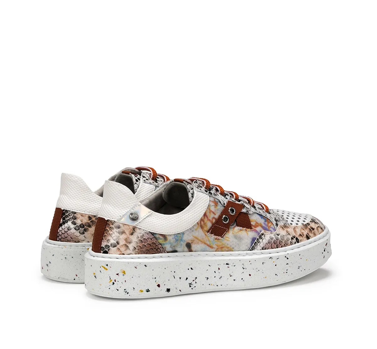 Fluchos Trozos D8751 sneakers arancioni donna