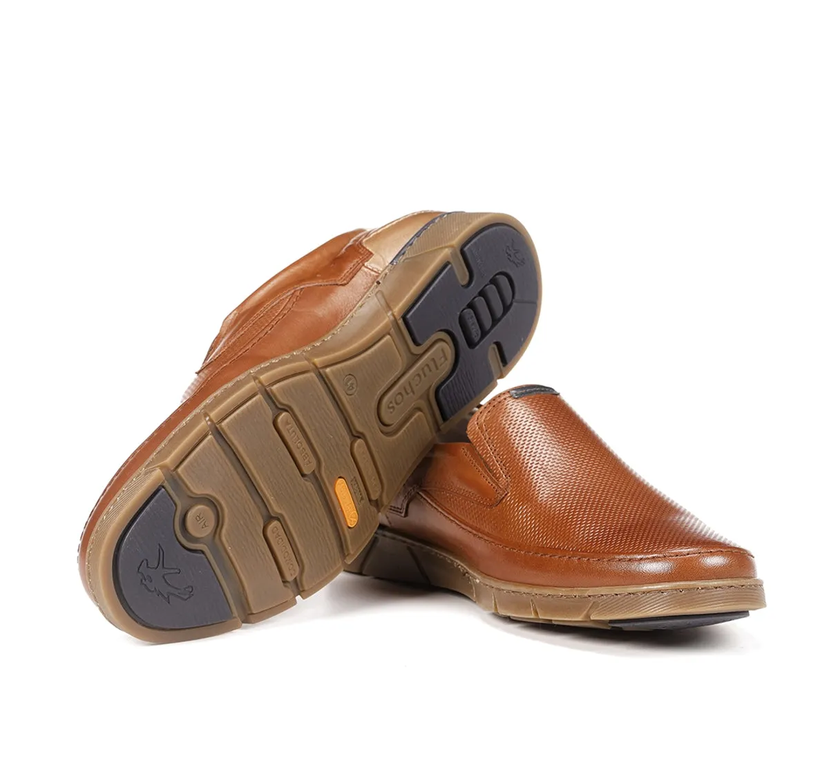 Fluchos Barry F1157 mocassini uomo marroni casual