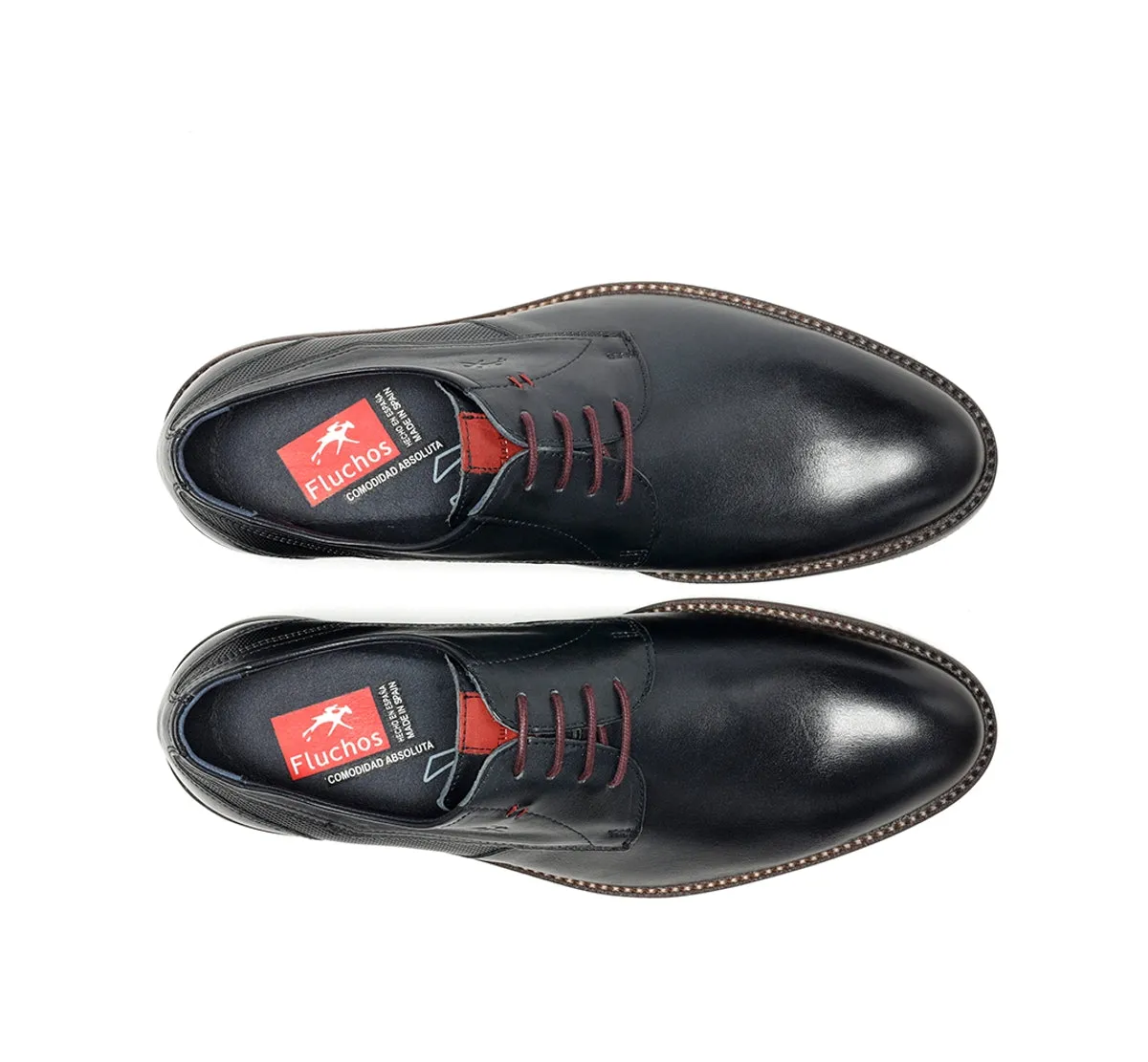 Fluchos Theo F1626 Scarpe Uomo Blu Casual Eleganti