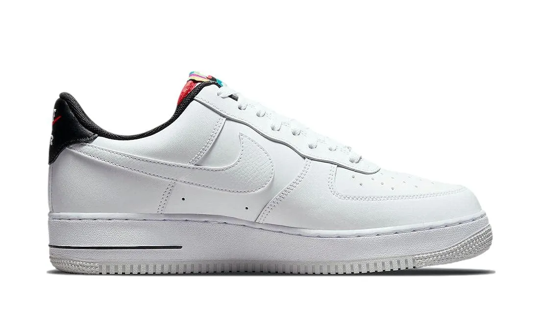 Nike Air Force 1 07 sneakers bianco nero 45,5 pelle