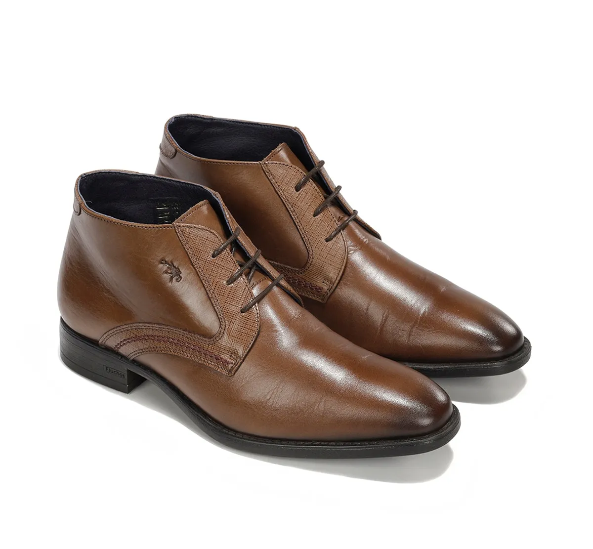 Fluchos Luke F1054 stivaletto uomo marrone classico