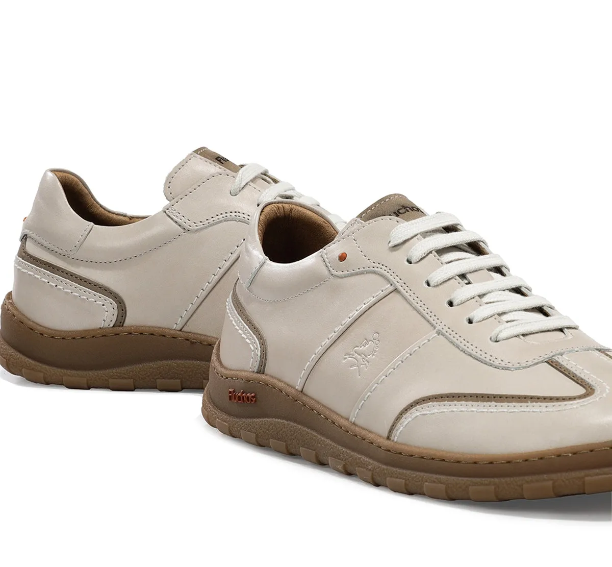 Fluchos Jerry F2501 sneakers uomo bianche pianta larga