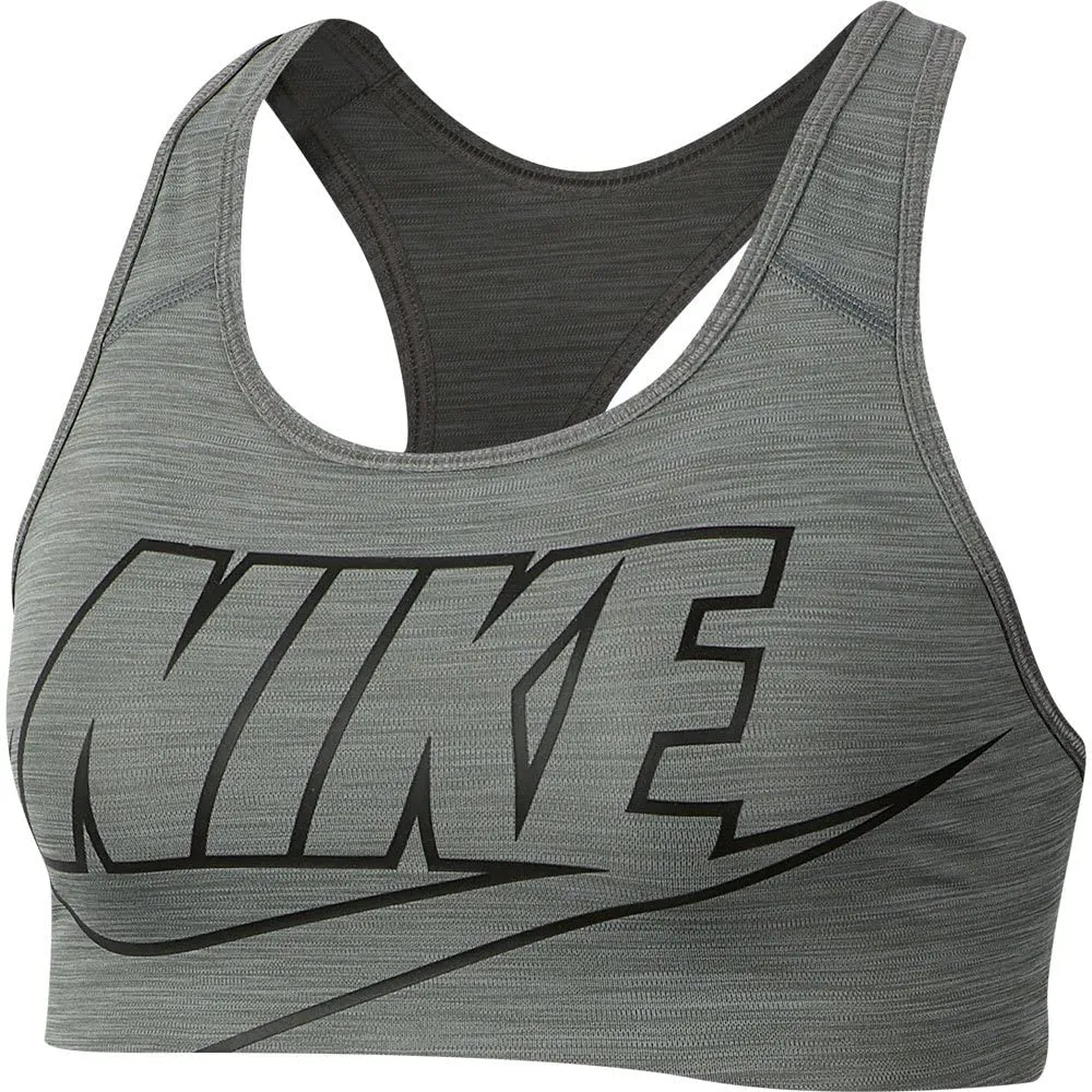 Nike T-Shirt reggiseno sportivo donna XS nero sostegno leggero