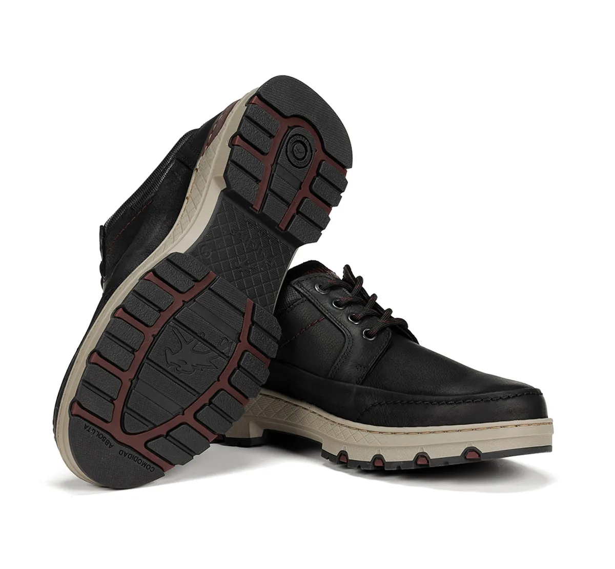 Fluchos Sigurd F1843 scarpe uomo nere ammortizzate