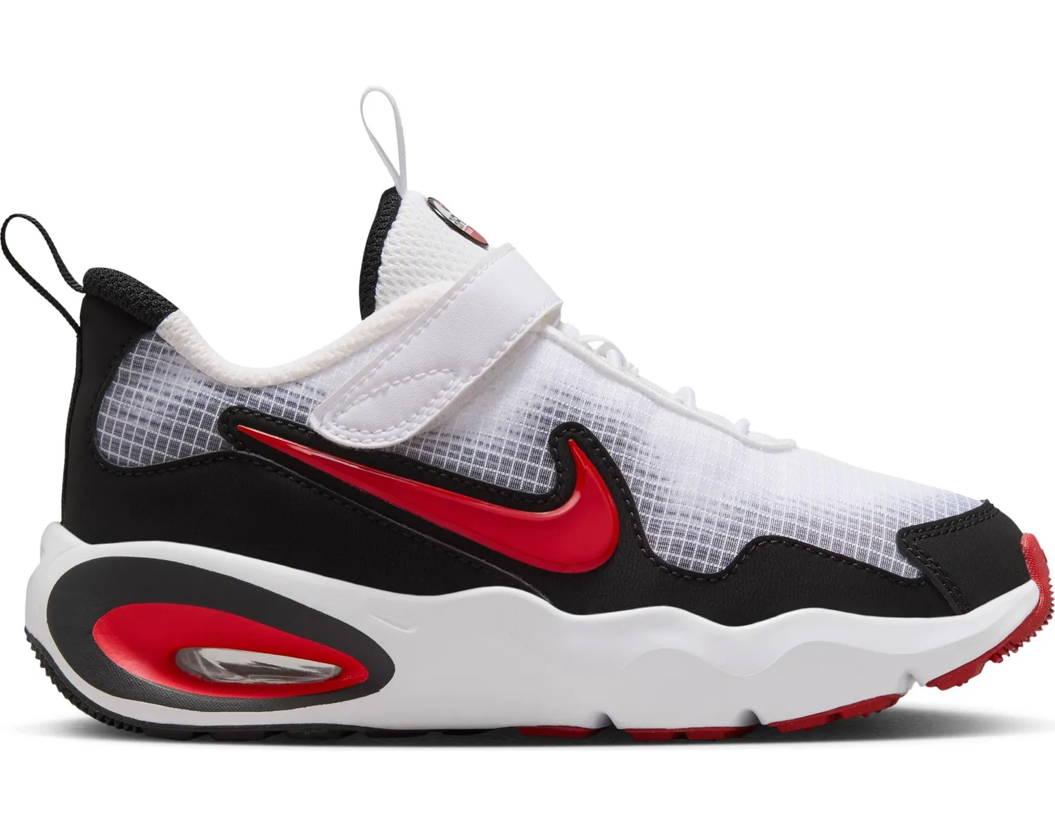 Nike Air Max Nova scarpa bambini White Red traspirante