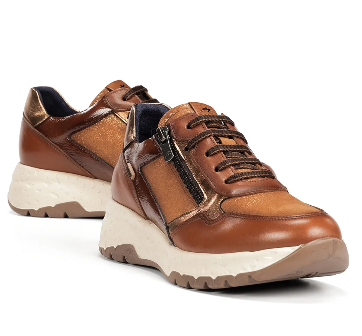 Fluchos Nexus F2308 sneakers donna marroni pelle