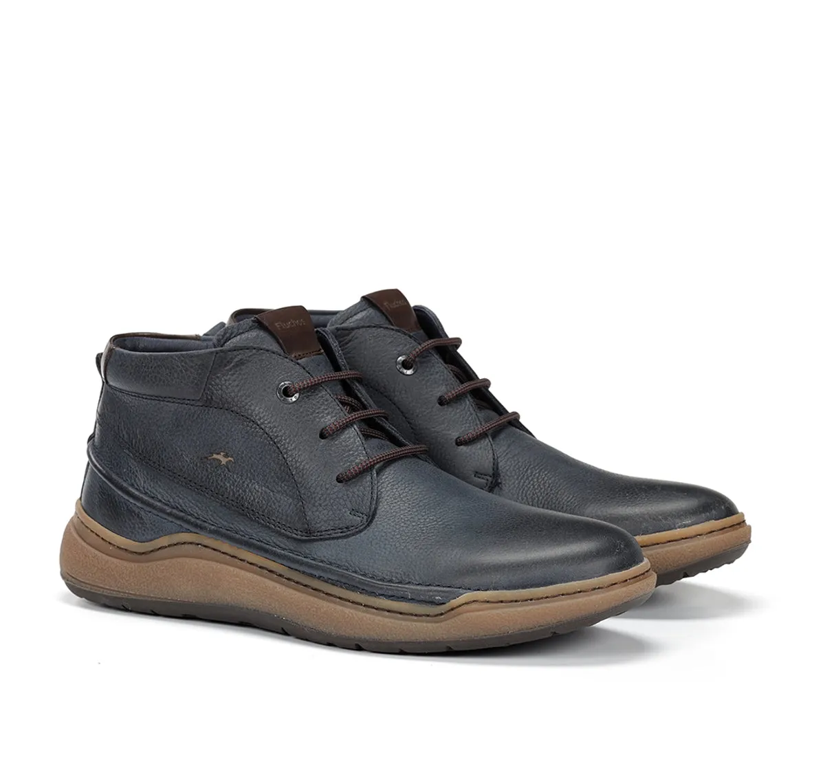 Fluchos Rocky F2034 stivaletto uomo blu pianta larga