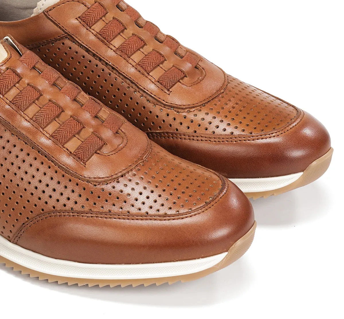Fluchos Samir F2189 sneakers marroni pelle uomo
