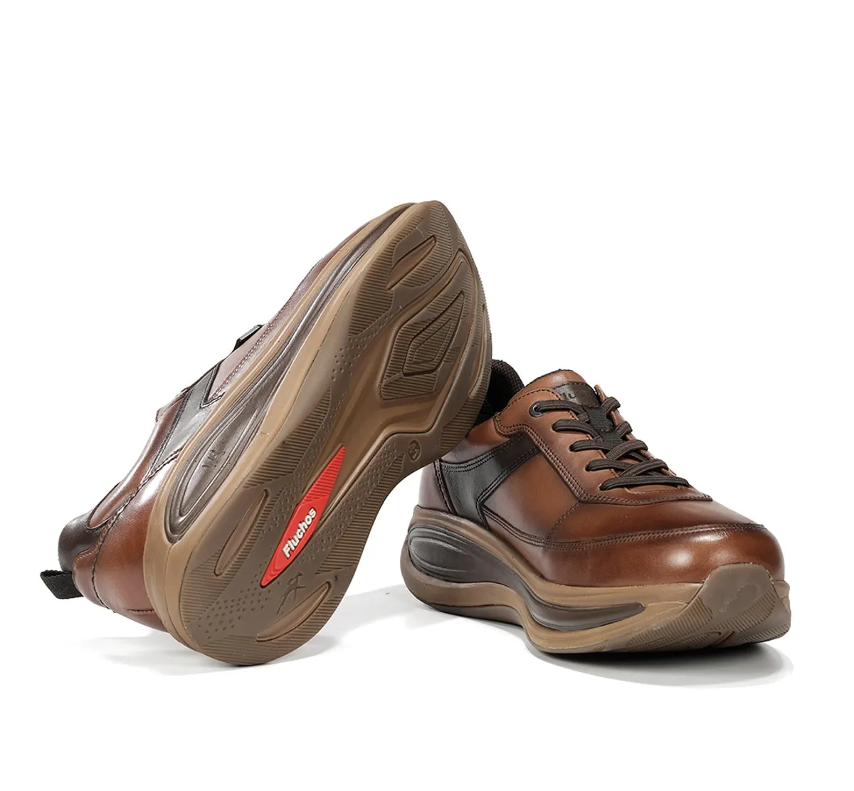 Fluchos Showstep F2565 sneakers uomo marroni comfort