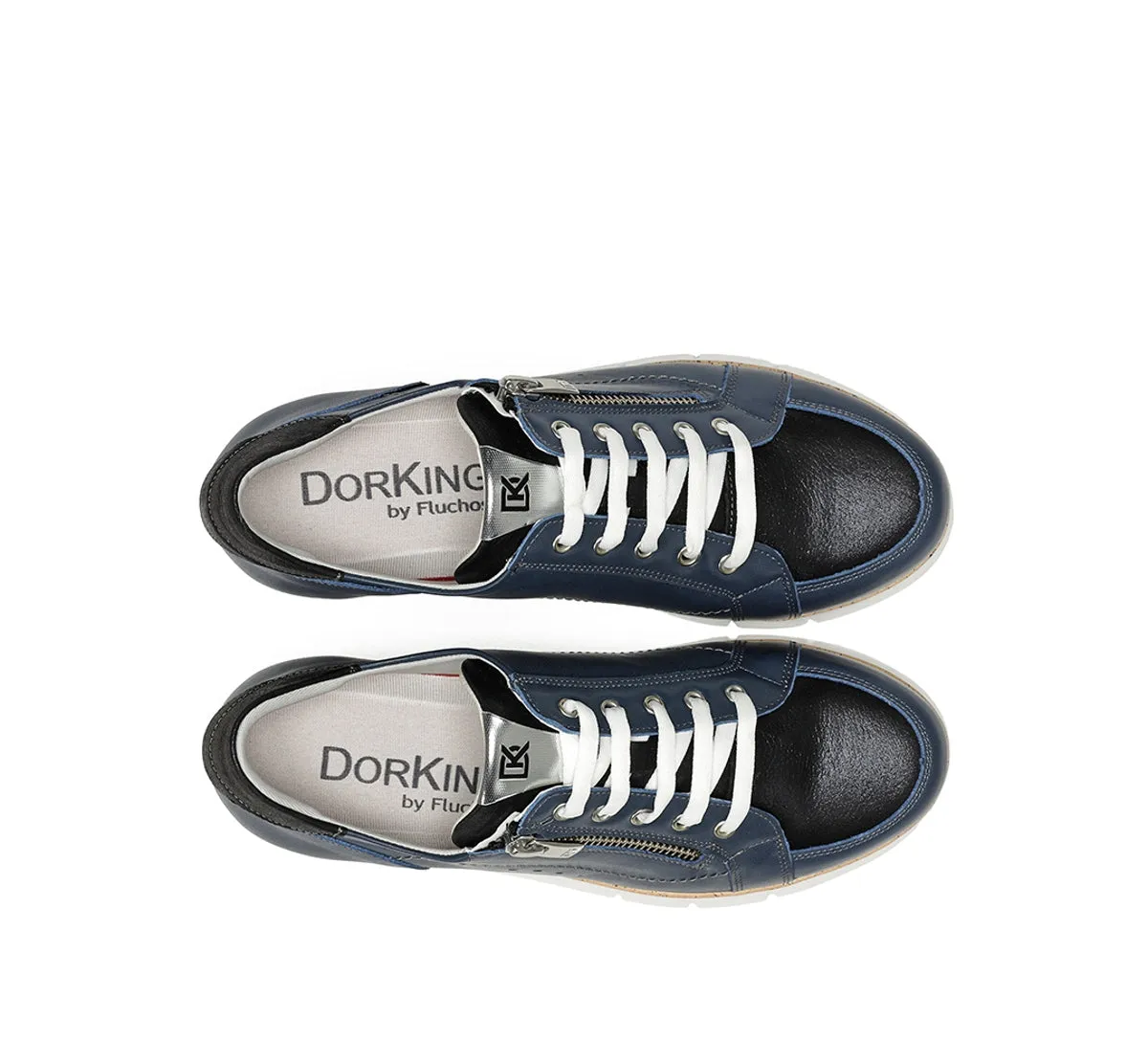 Fluchos India D9301 sneakers donna blu sportiva